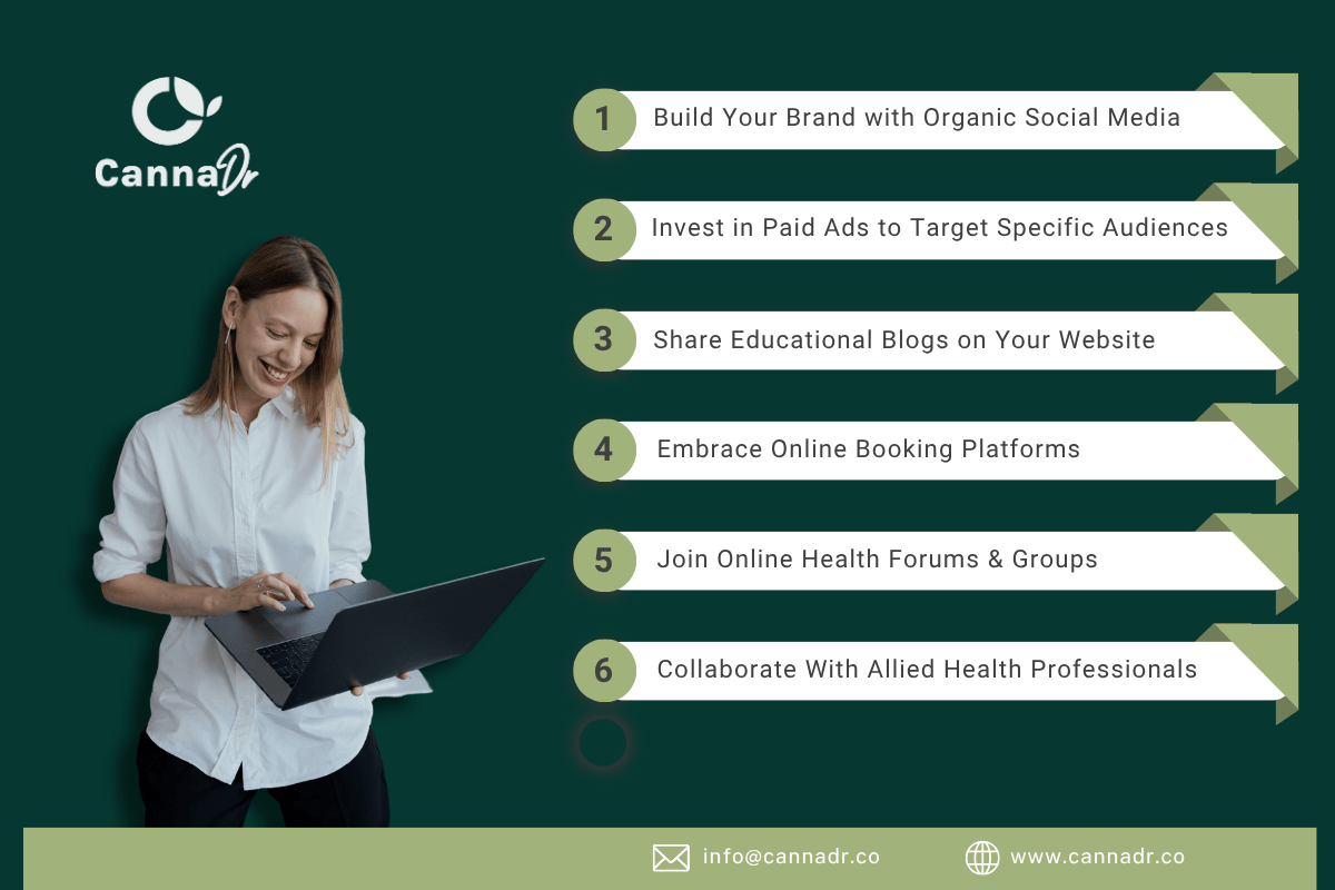 7 Different Ways You Can Reach New Patients as an Authorised Prescriber